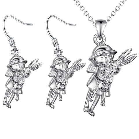 Silver Kids Jewelry Set LST086