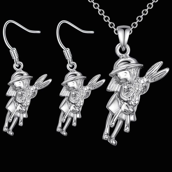Silver Kids Jewelry Set LST086