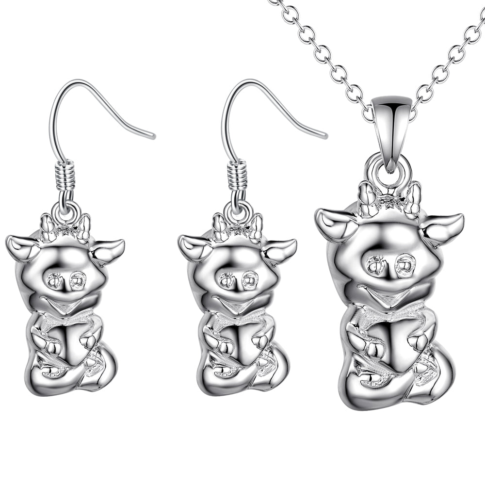 Silver Kids Jewelry Set LST087