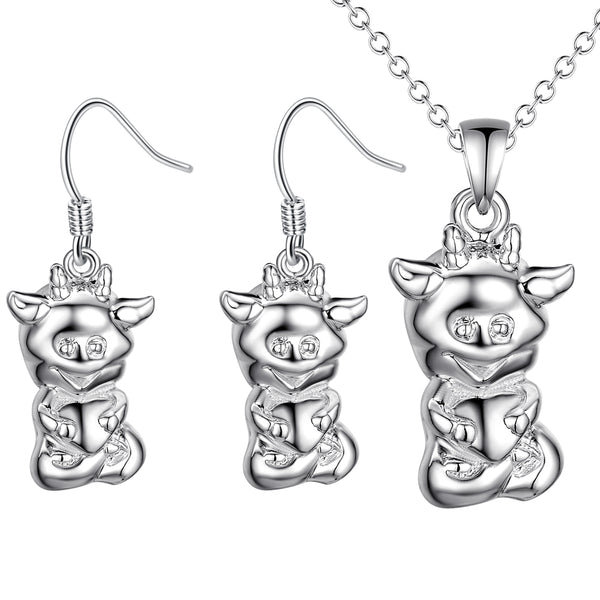 Silver Kids Jewelry Set LST087