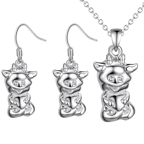 Silver Kids Jewelry Set LST087