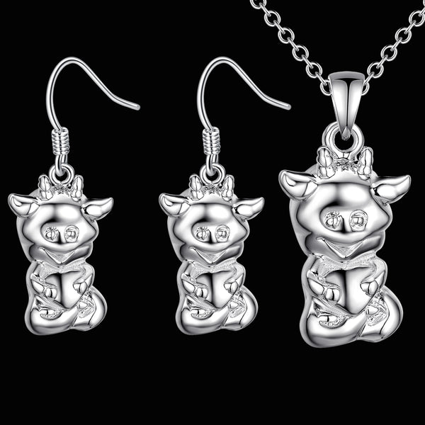 Silver Kids Jewelry Set LST087