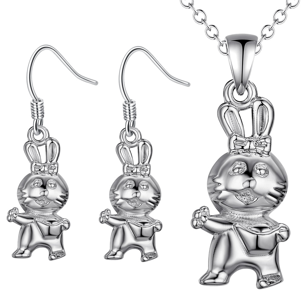 Silver Kids Jewelry Set LST088