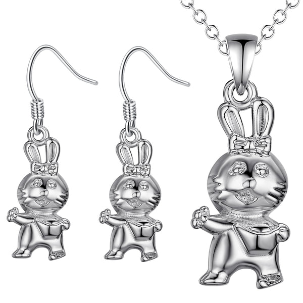 Silver Kids Jewelry Set LST088