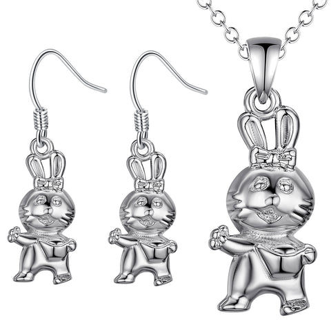 Silver Kids Jewelry Set LST088