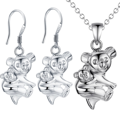 Silver Kids Jewelry Set LST092