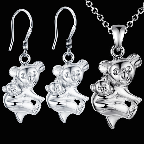 Silver Kids Jewelry Set LST092