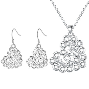 Silver Jewelry Set LST411