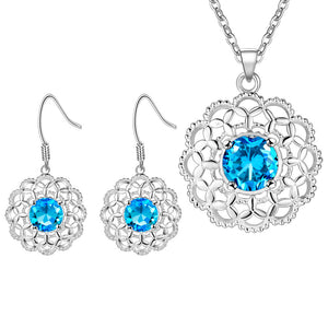 Silver Jewelry Set LST419