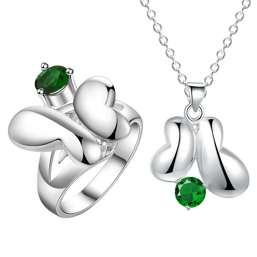 Silver Jewelry Set LST573