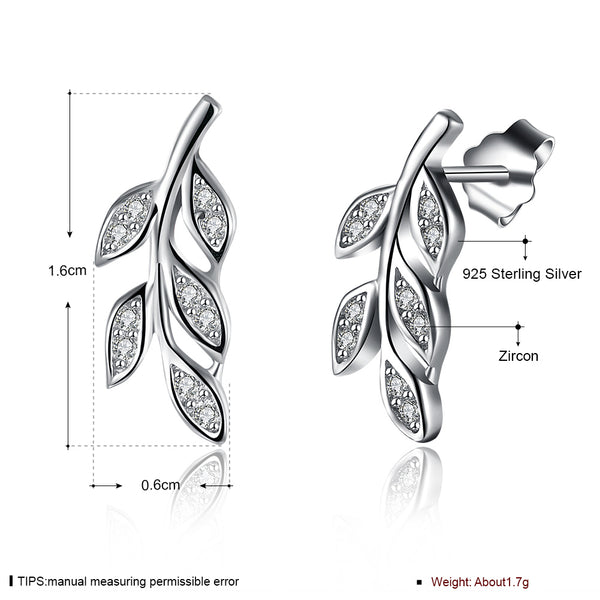 925 Sterling Silver Earrings LSSSVE081