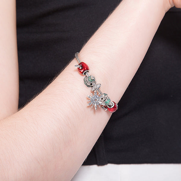 925 Sterling Silver Bracelet LSSVH004