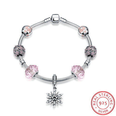 925 Sterling Silver Bracelet LSSVH006