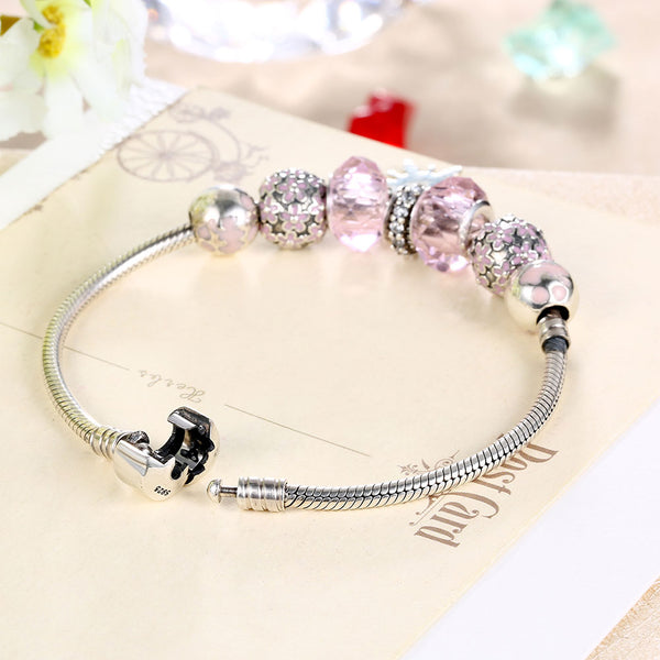 925 Sterling Silver Bracelet LSSVH006