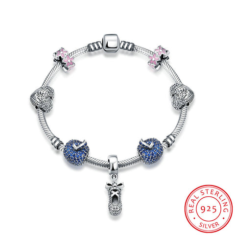 925 Sterling Silver Bracelet LSSVH008