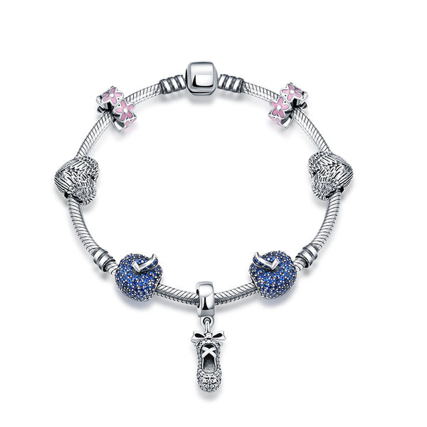925 Sterling Silver Bracelet LSSVH008