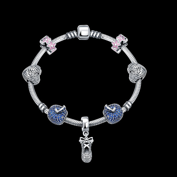 925 Sterling Silver Bracelet LSSVH008