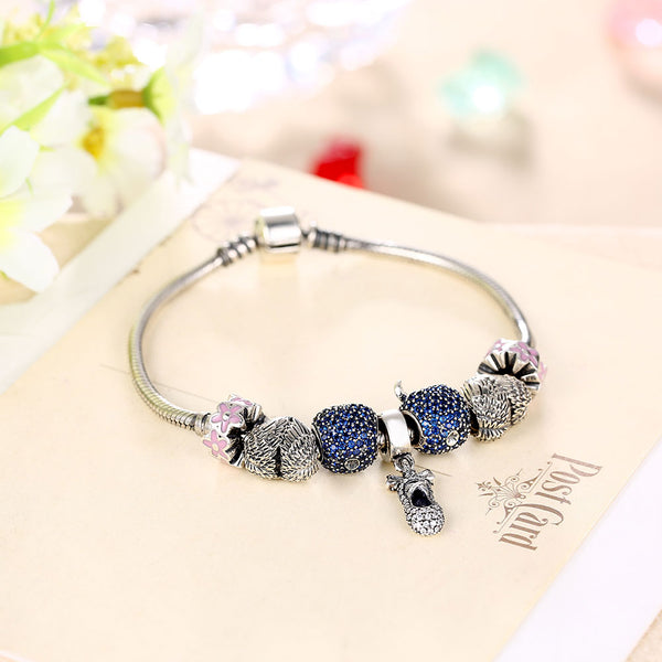 925 Sterling Silver Bracelet LSSVH008