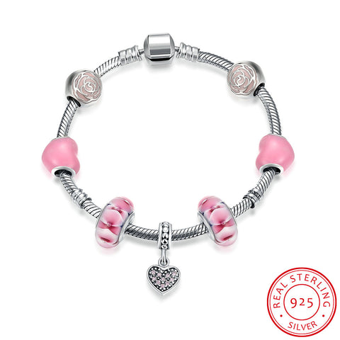 925 Sterling Silver Bracelet LSSVH012
