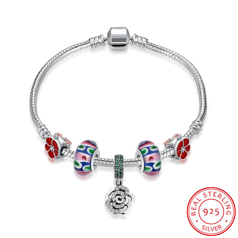 925 Sterling Silver Bracelet LSSVH016