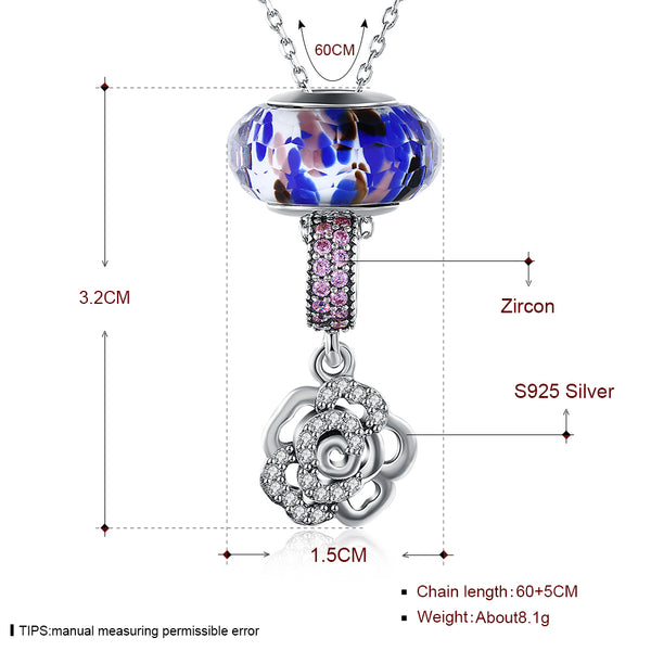 925 Sterling Silver Necklace LSSVM001