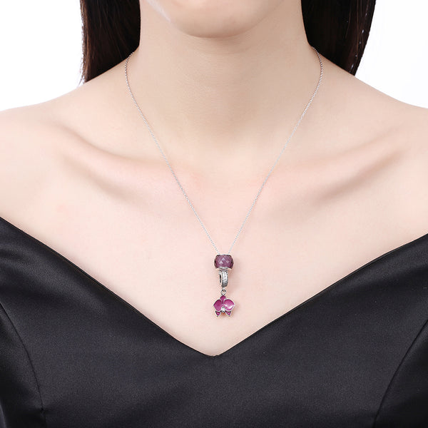 925 Sterling Silver Necklace LSSVM004