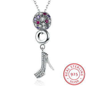 925 Sterling Silver Necklace LSSVM006