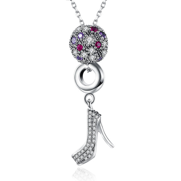 925 Sterling Silver Necklace LSSVM006