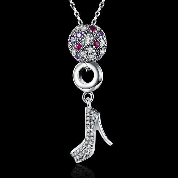 925 Sterling Silver Necklace LSSVM006