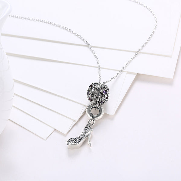 925 Sterling Silver Necklace LSSVM006