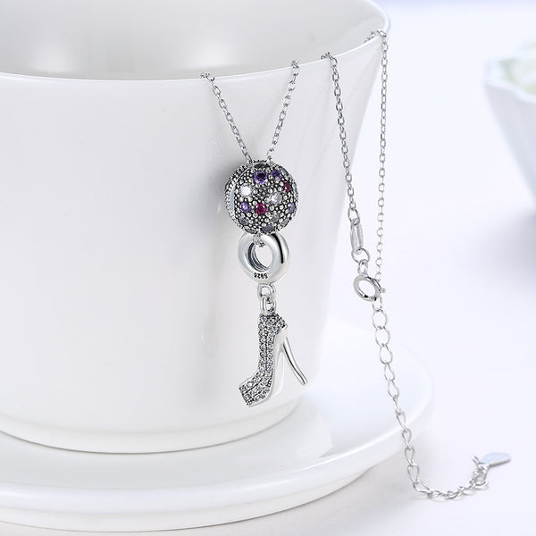 925 Sterling Silver Necklace LSSVM006