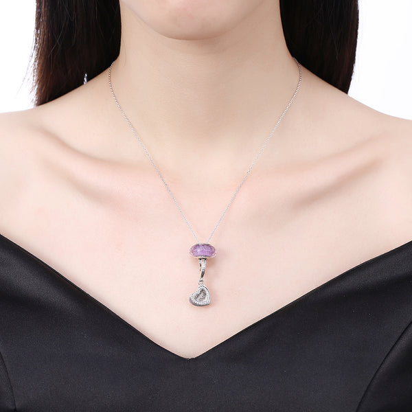 925 Sterling Silver Necklace LSSVM008