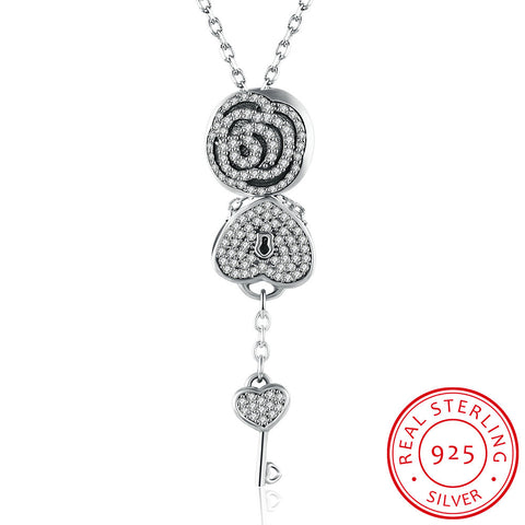 925 Sterling Silver Necklace LSSVM011