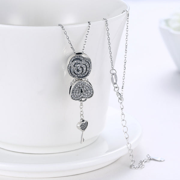 925 Sterling Silver Necklace LSSVM011