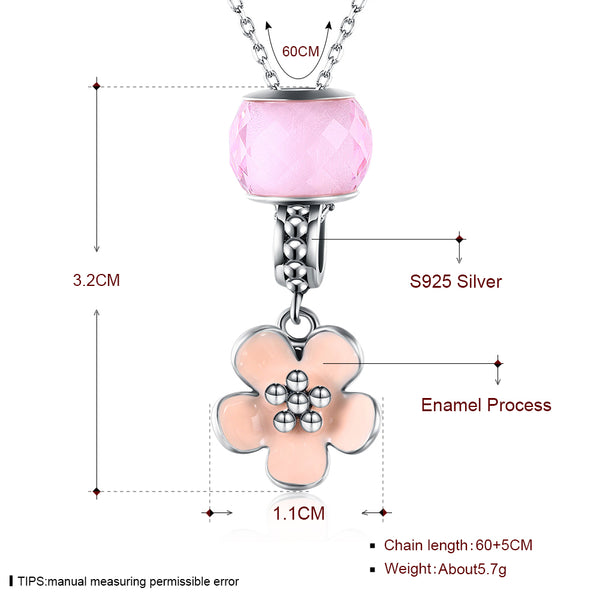 925 Sterling Silver Necklace LSSVM018