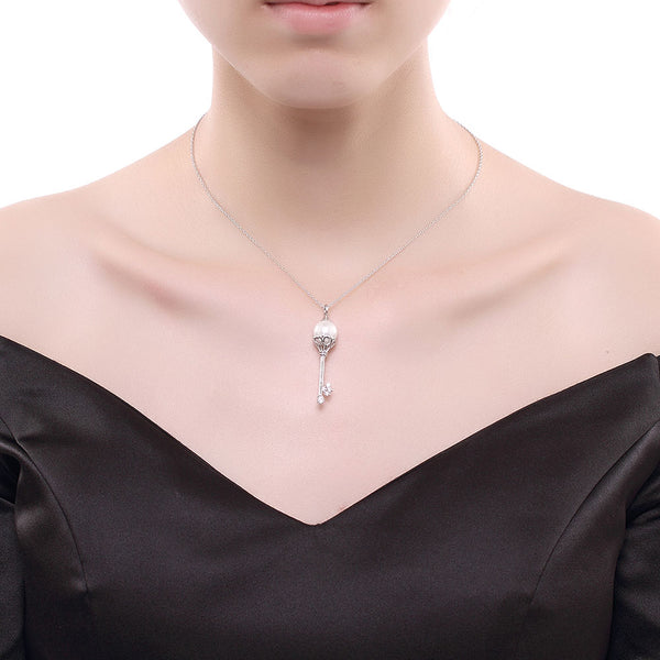 925 Sterling Silver Necklace LSSVN053