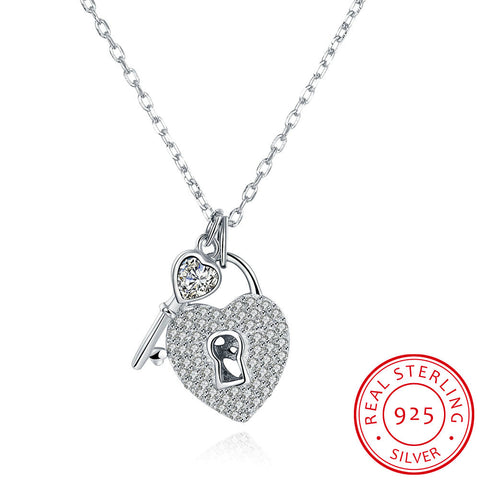 925 Sterling Silver Necklace LSSVN056