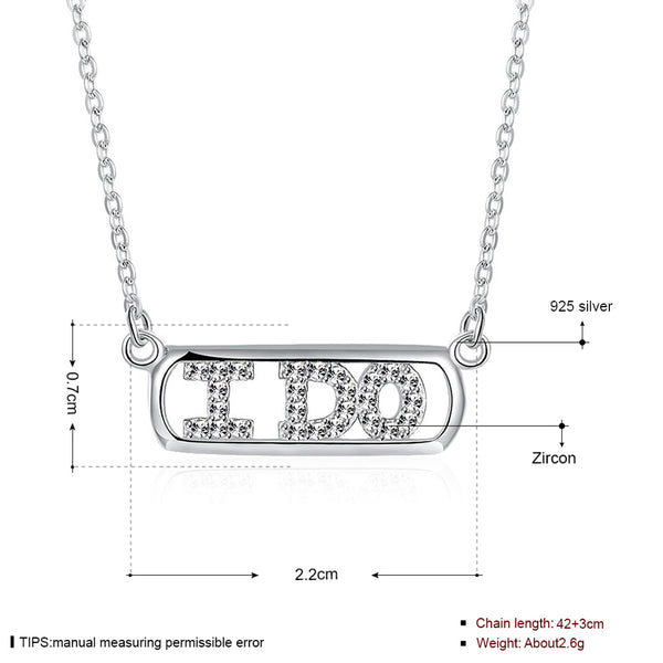 925 Sterling Silver Necklace LSSVN062