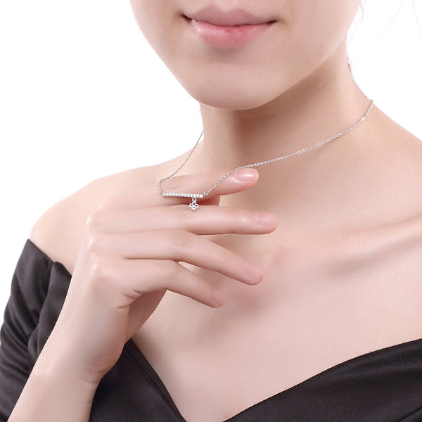 925 Sterling Silver Necklace LSSVN068
