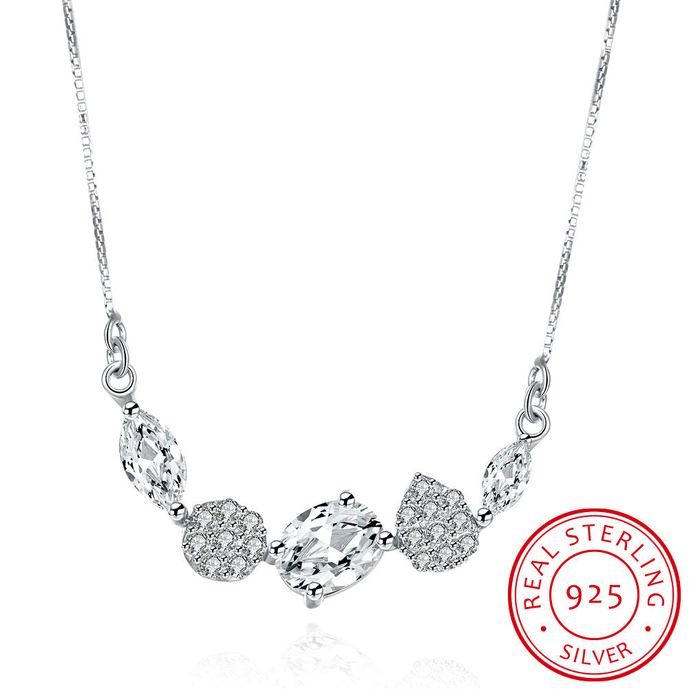 925 Sterling Silver Necklace LSSVN070