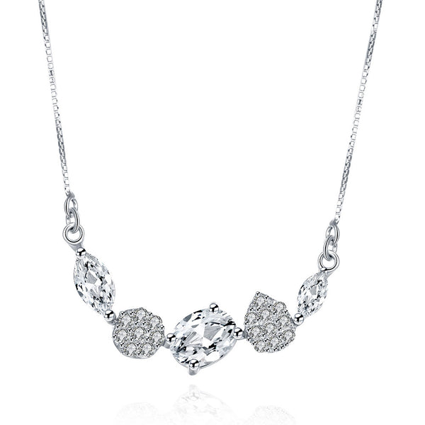 925 Sterling Silver Necklace LSSVN070