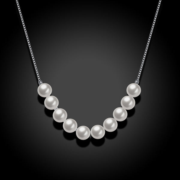 925 Sterling Silver Necklace LSSVN083