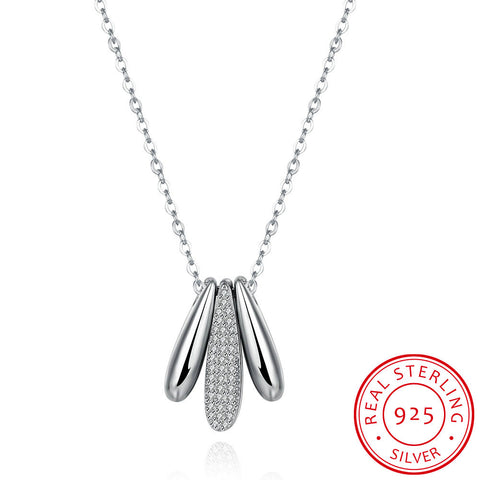 925 Sterling Silver Necklace LSSVN087