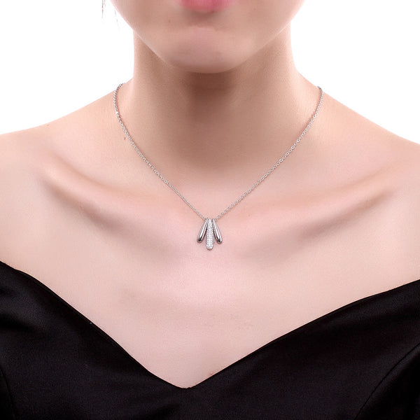 925 Sterling Silver Necklace LSSVN087