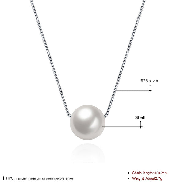 925 Sterling Silver Necklace LSSVN101