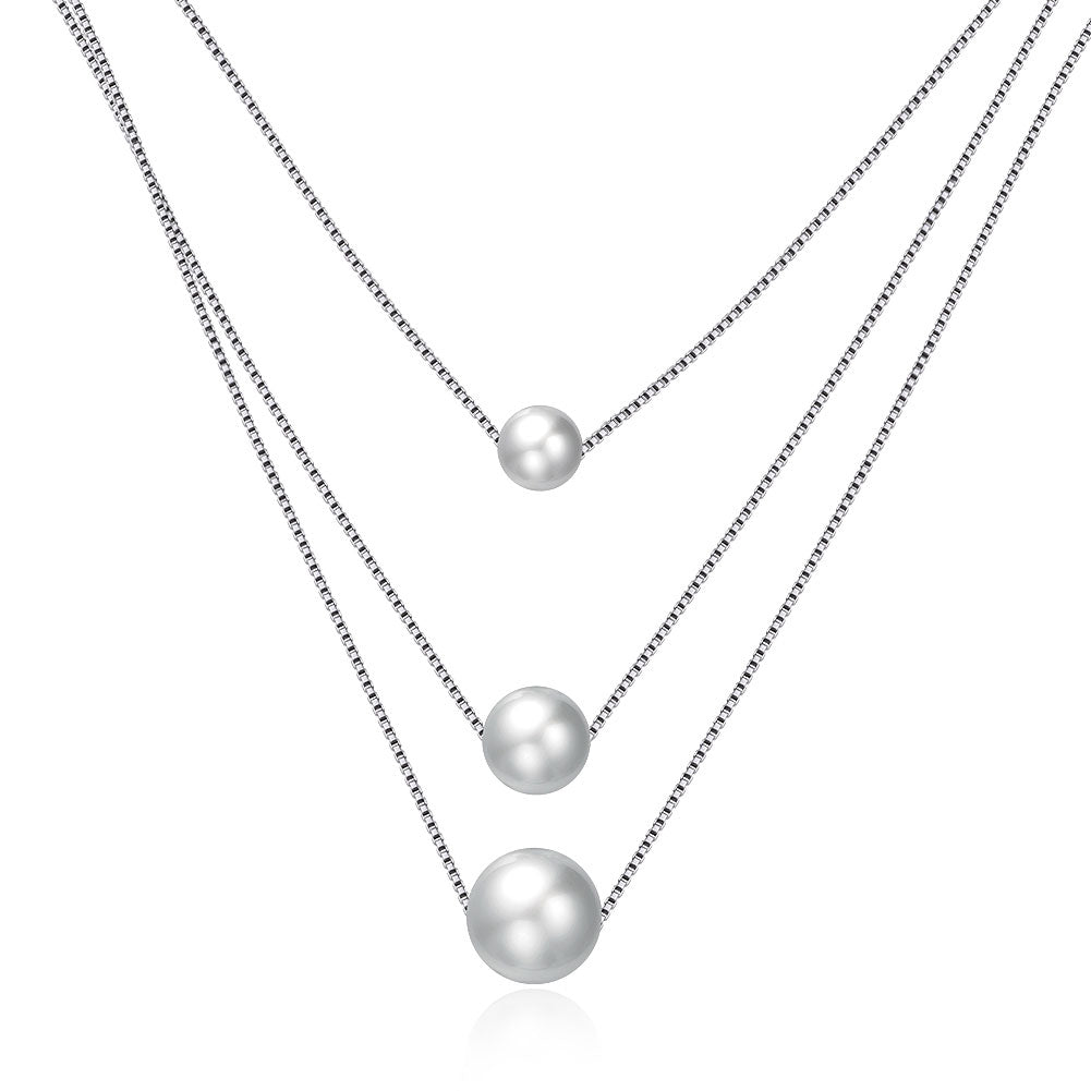 925 Sterling Silver Necklace LSSVN103