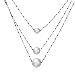 925 Sterling Silver Necklace LSSVN103