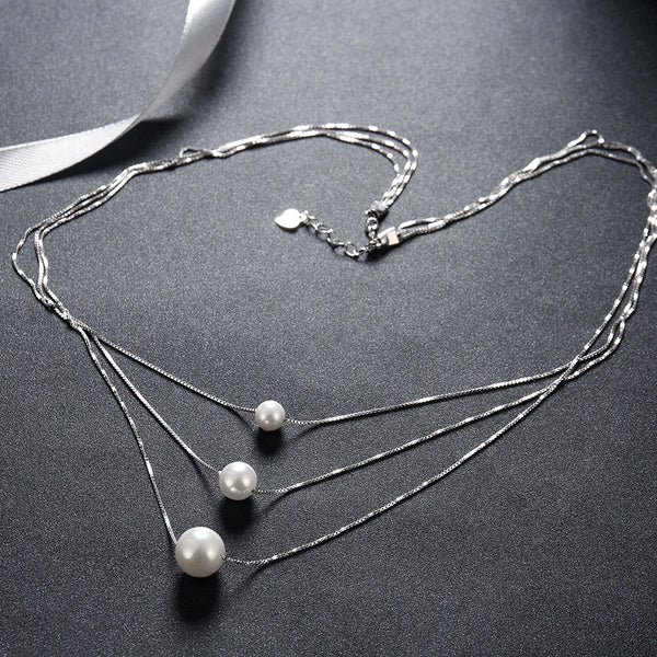925 Sterling Silver Necklace LSSVN103