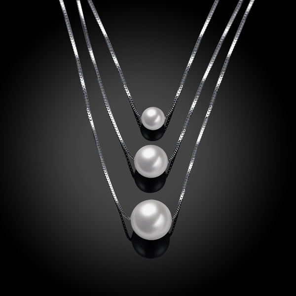 925 Sterling Silver Necklace LSSVN103