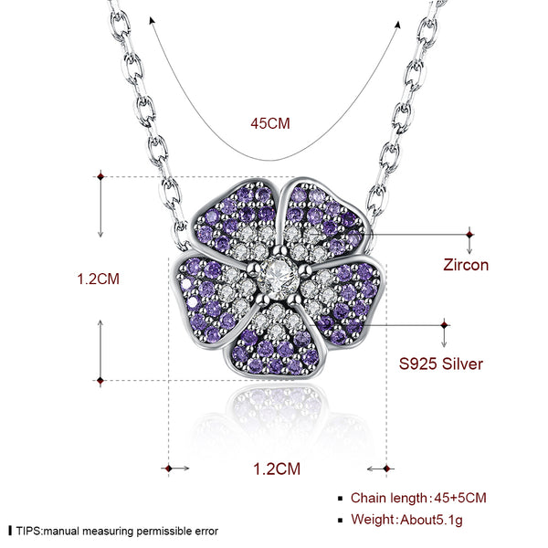 925 Sterling Silver Necklace LSSVN122